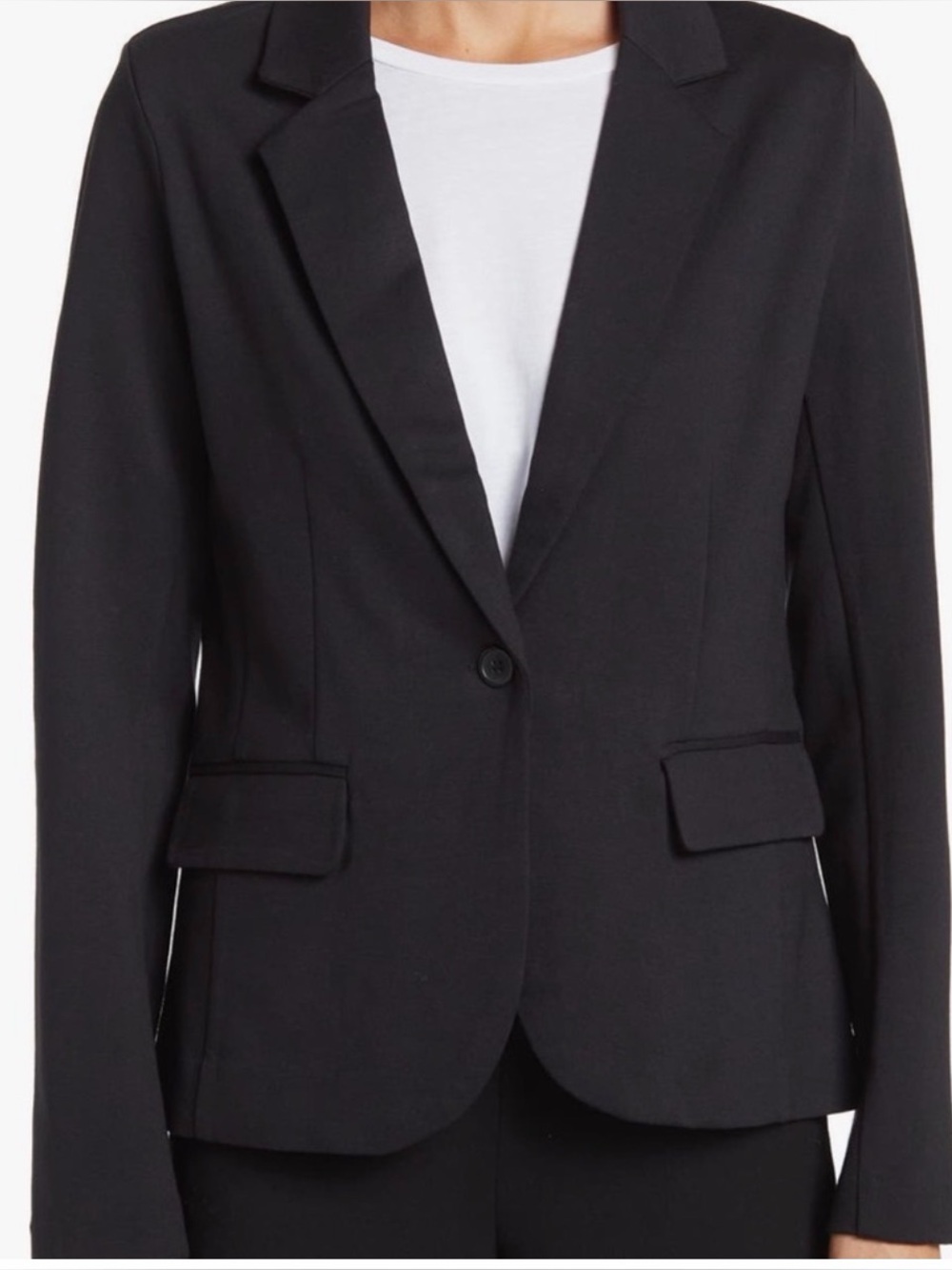 Nordstrom Black Tailored Blazer